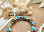 Zestaw 3 pierścionków z kamieni naturalnych